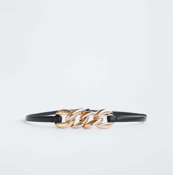 ✨BLOGGER FAV✨ NWT Zara Link Belt - Picture 4 of 9